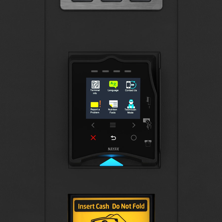 41 in. Refrigerated Snack Vending Machine with 48 Slots and Ample 49 in.Touch Display, Bill Acceptor, Credit Card Reader, Wifi, and 4G Connectivity in Black (KM-VMRWT-48BR)