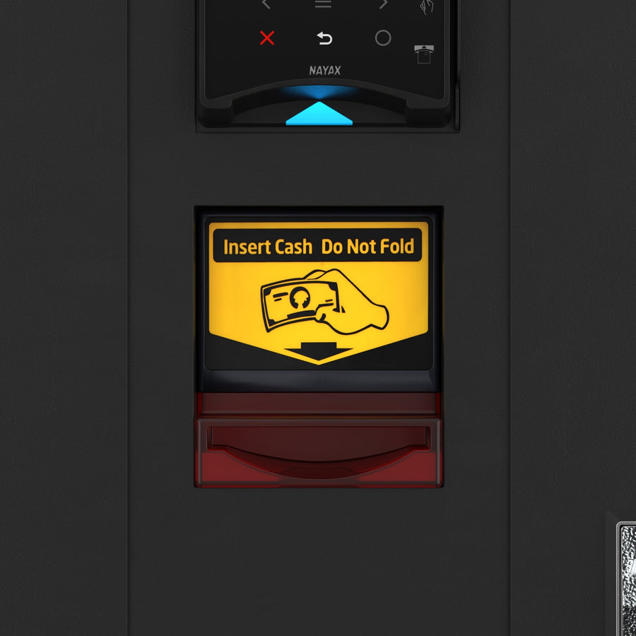 41 in. Refrigerated Snack Vending Machine with 48 Slots and Ample 49 in.Touch Display, Bill Acceptor, Credit Card Reader, Wifi, and 4G Connectivity in Black (KM-VMRWT-48BR)