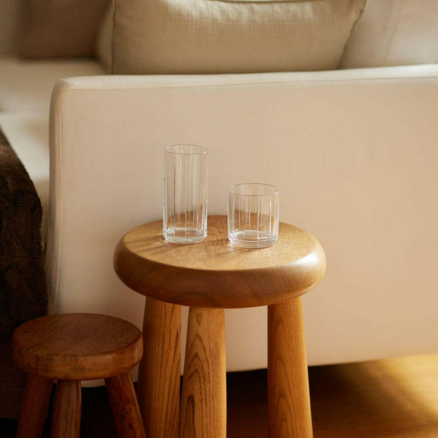 Elegant highball glasses set perfect for sophisticated cocktail presentations and stylish dining experiences.